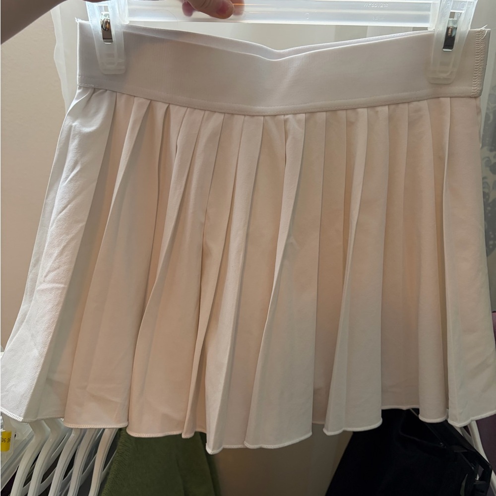 TNA White Tennis Skirt